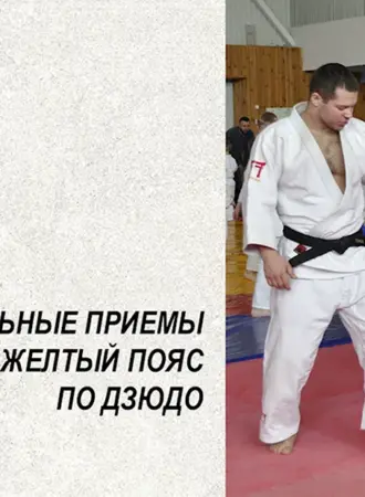 Приёмы дзюдо на жёлтый пояс