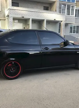 Приора купе черная