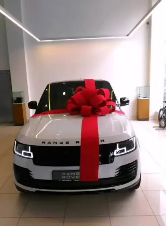 Range Rover Evoque с бантом