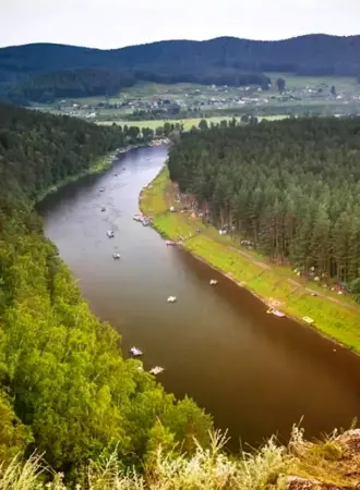 Река ай Южный Урал Челябинская область