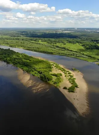 Река Вятка Кировской области