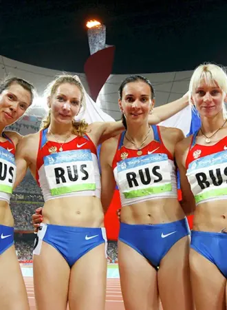 Российские спортсменки