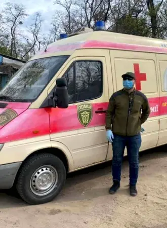 Спецмашина для перевозки трупов