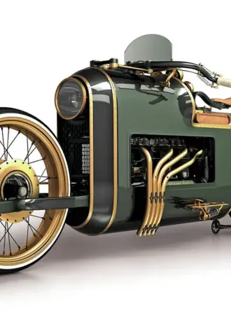 Steampunk мотоцикл