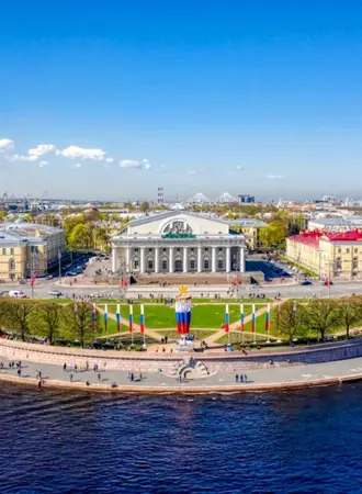 Стрелка Васильевского острова Санкт-Петербург