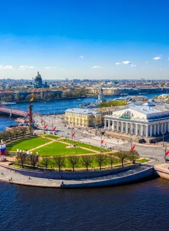 Стрелка Васильевского острова Санкт-Петербург