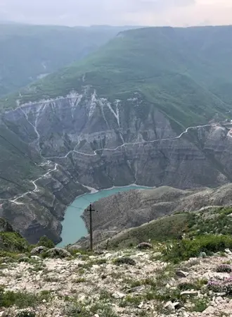 Сулакский каньон смотровая площадка
