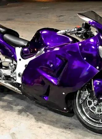 Suzuki Hayabusa фиолетовый