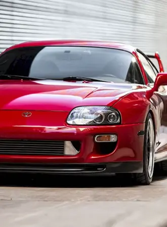 Toyota Supra Red