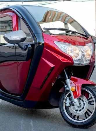 Трицикл с кабиной Electro-Triscooter ELEJULI 2000-01 W