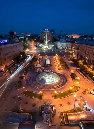 Центр Киева Крещатик