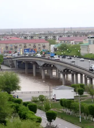 Центральный мост Атырау