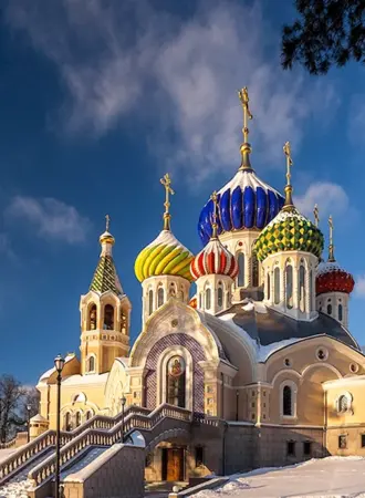 Церковь Святого Игоря Черниговского зима