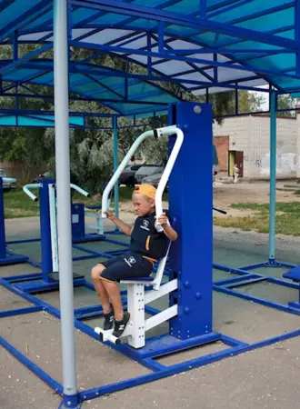 Уличные тренажеры