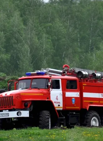 Урал 4320 АЦ 5.5 пожарная