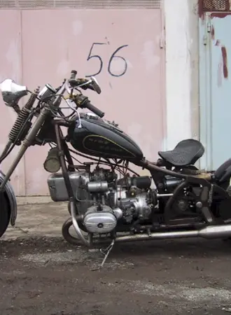 Урал к 750 чоппер