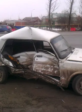 ВАЗ 2107 битый