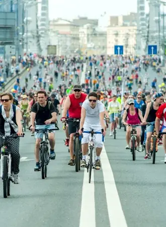 Велофестиваль в Москве