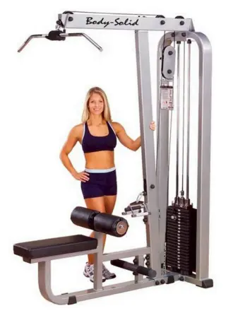 Вертикально-горизонтальная тяга body Solid PROCLUB slm-300g