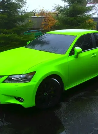 Виниловая пленка Green Lime Matte