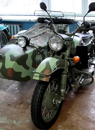 Военный мотоцикл Урал 8.1037