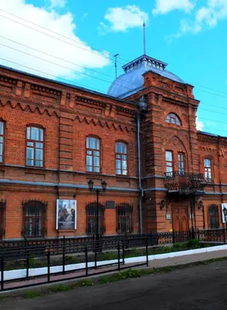 Вокзал города Ирбит Свердловской области