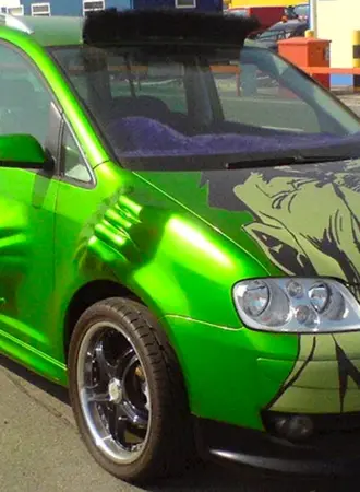 Volkswagen Touran Форсаж