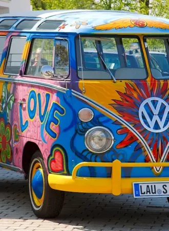 Volkswagen Transporter t3 хиппи