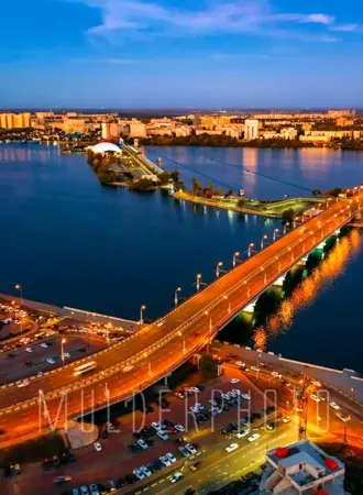 Воронеж набережная Чернавский мост
