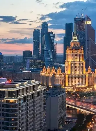 Высотки Москвы Москва Сити