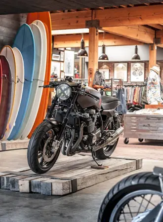 Yard built Yamaha Deus ex Machina xjr1300 Project x