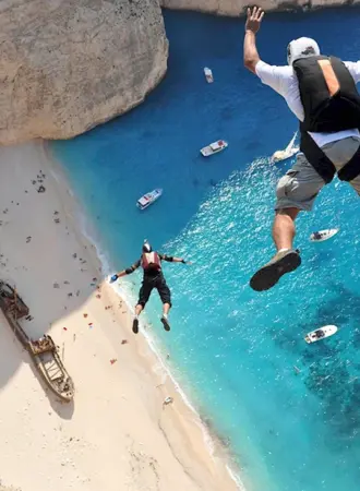 Закинф Base jumping