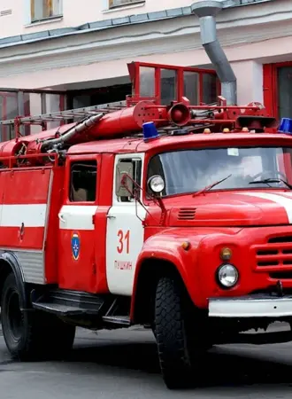 ЗИЛ 130 пожарный