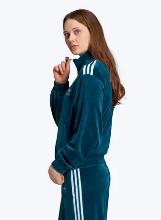 Adidas Originals олимпийка Velour Tracktop