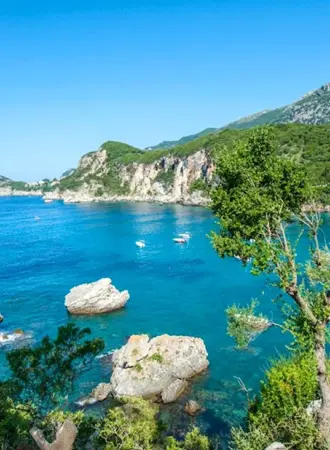 Адриатическое море Корфу