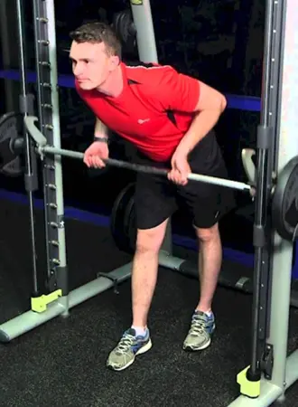 Barbell Row Smith Machine