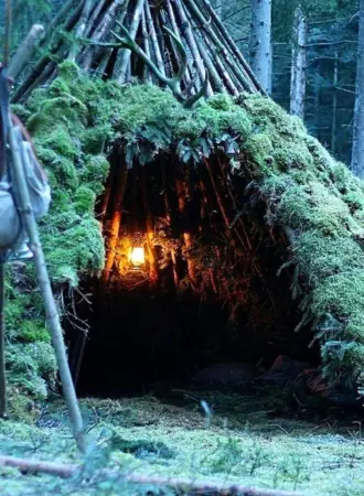 Bushcraft шалаш