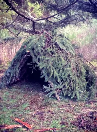 Bushcraft укрытие