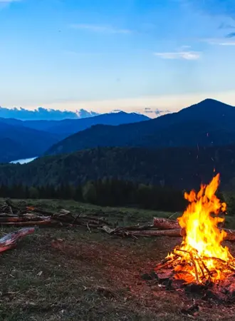 Camping Bonfire