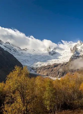 Домбай осень