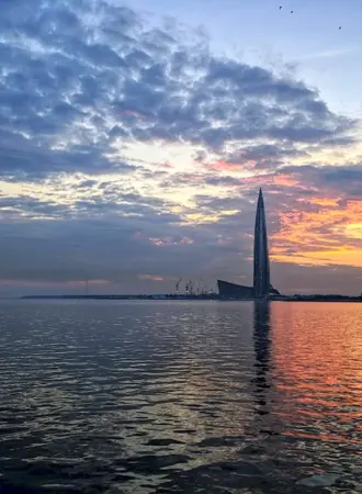 Финский залив в Санкт-Петербурге