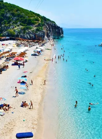 Gjipe Beach Албания