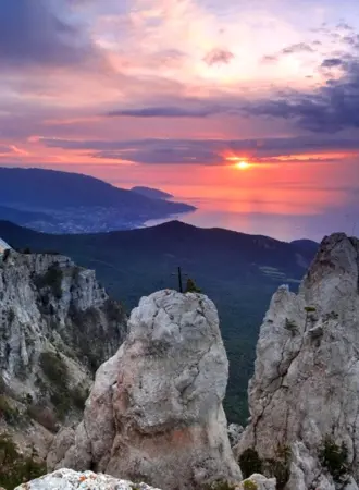 Гора ай-Петри в Крыму