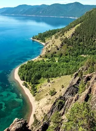 Гора скрипер на Байкале