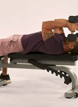 Incline Bench Skull crusher