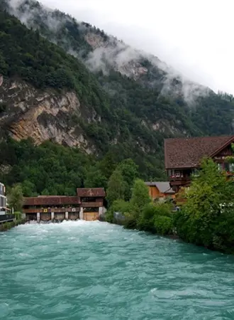Interlaken в Швейцарии