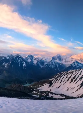 Катунский хребет горный Алтай