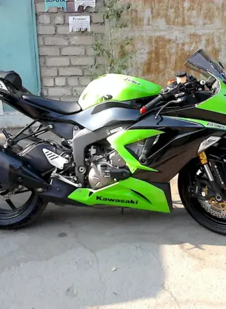 Кавасаки ниндзя белый 600 кубов