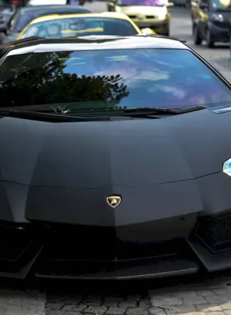 Lamborghini Aventador lp700 чёрный Tuning
