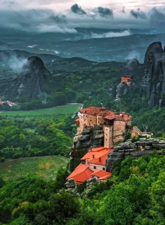 Монастырский комплекс Метеоры Греция